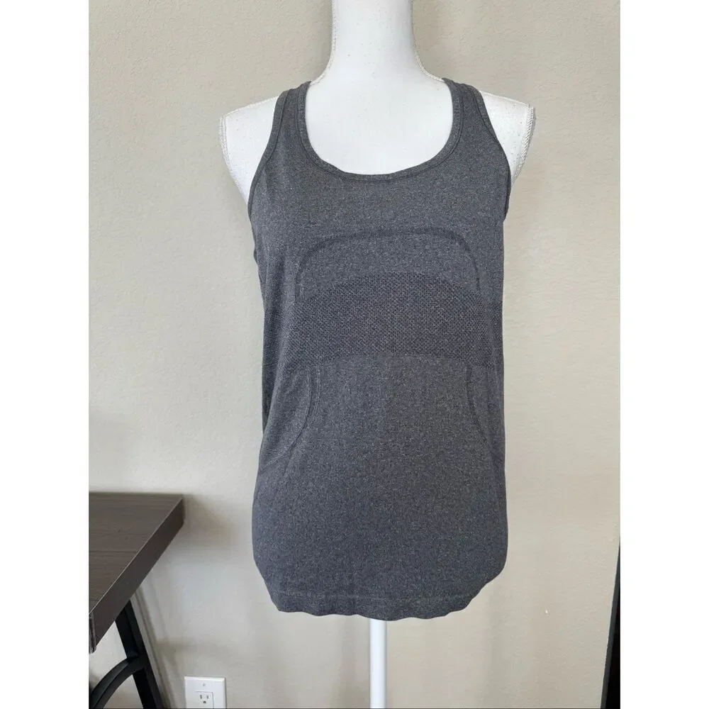 Lululemon Swiftly Tech Tank Grey size 8